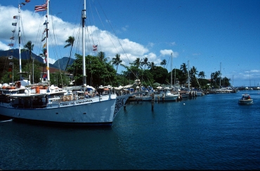 Yachthafen in Lahaina, Maui, Hawaii